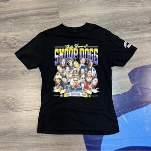 Snoop Dogg Graphic T-Shirt with Colorful Print